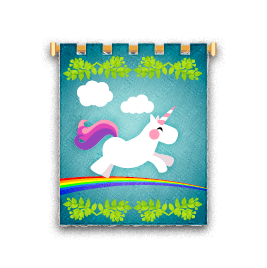 Tapisserie volée « La licorne »